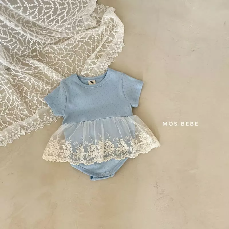 Mos Bebe - Korean Baby Fashion - #babyootd - Blooming Bodysuit - 9