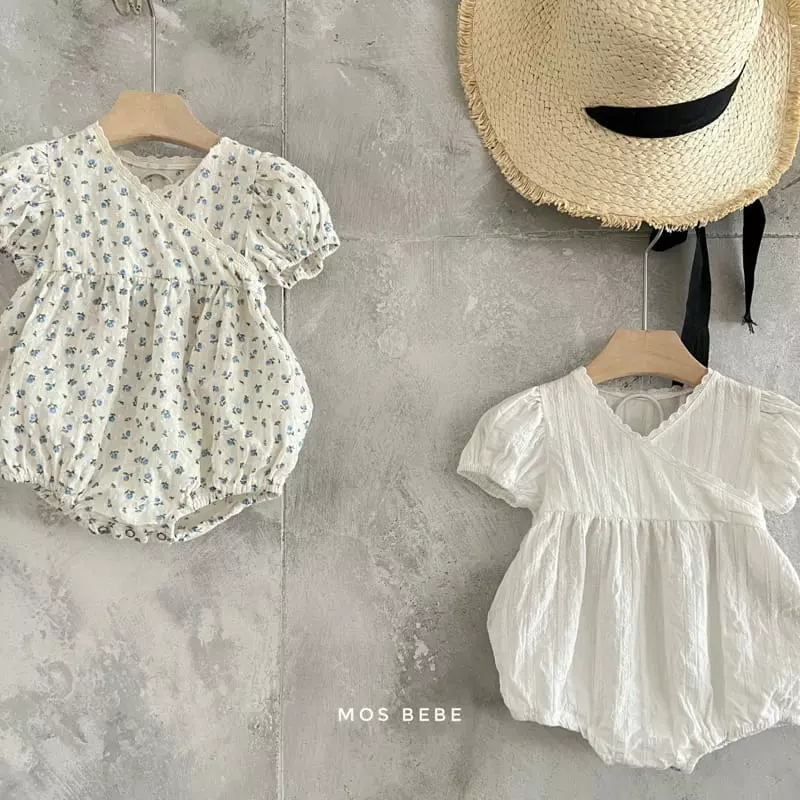 Mos Bebe - Korean Baby Fashion - #babyootd - Rinkle Bodysuit