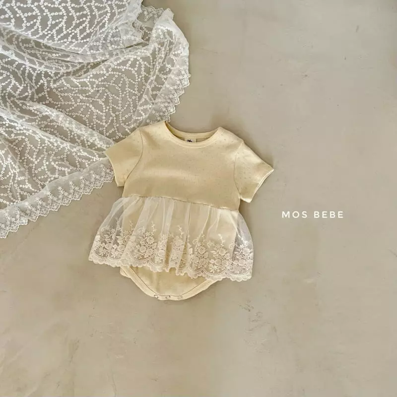 Mos Bebe - Korean Baby Fashion - #babyoutfit - Blooming Bodysuit - 10