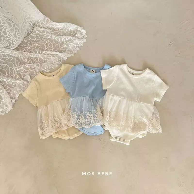 Mos Bebe - Korean Baby Fashion - #babyoutfit - Blooming Bodysuit - 11