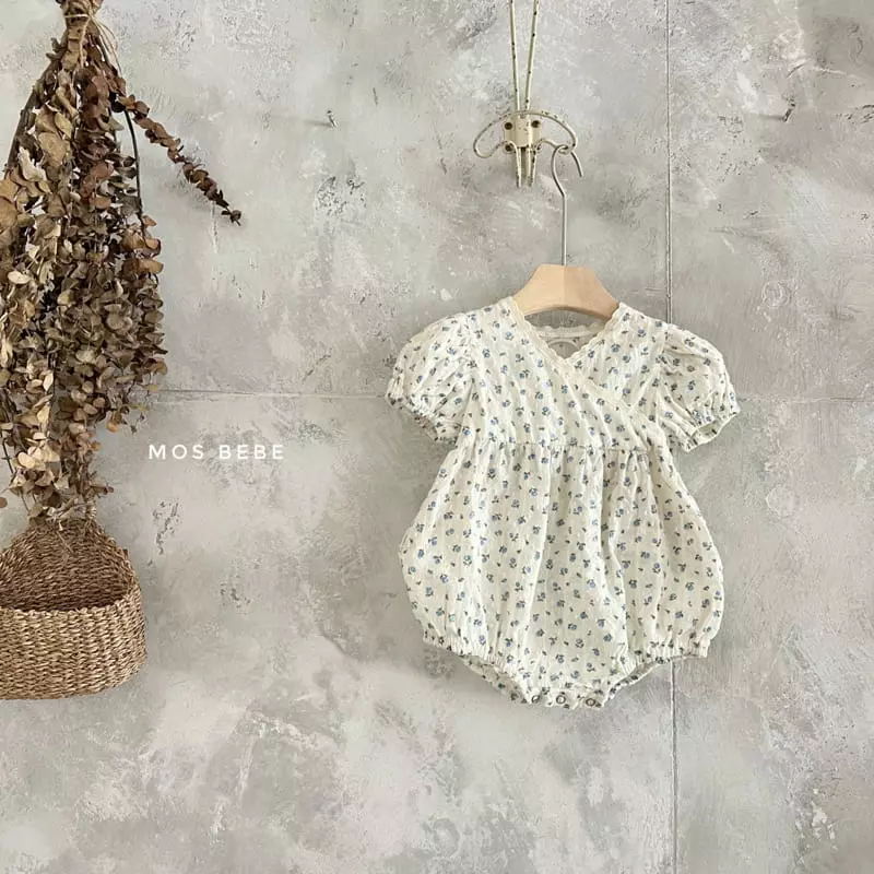 Mos Bebe - Korean Baby Fashion - #babyoutfit - Rinkle Bodysuit - 3