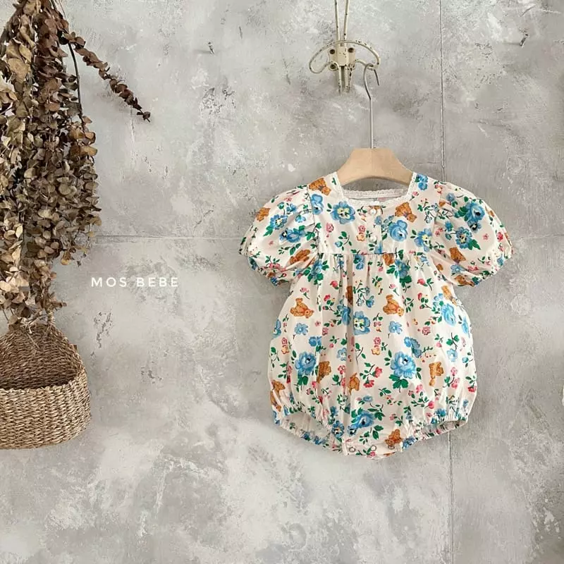 Mos Bebe - Korean Baby Fashion - #babyoutfit - Cellin Bodysuit - 2