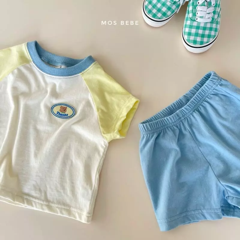 Mos Bebe - Korean Baby Fashion - #babyoutfit - Candic Top Bottom Set - 11