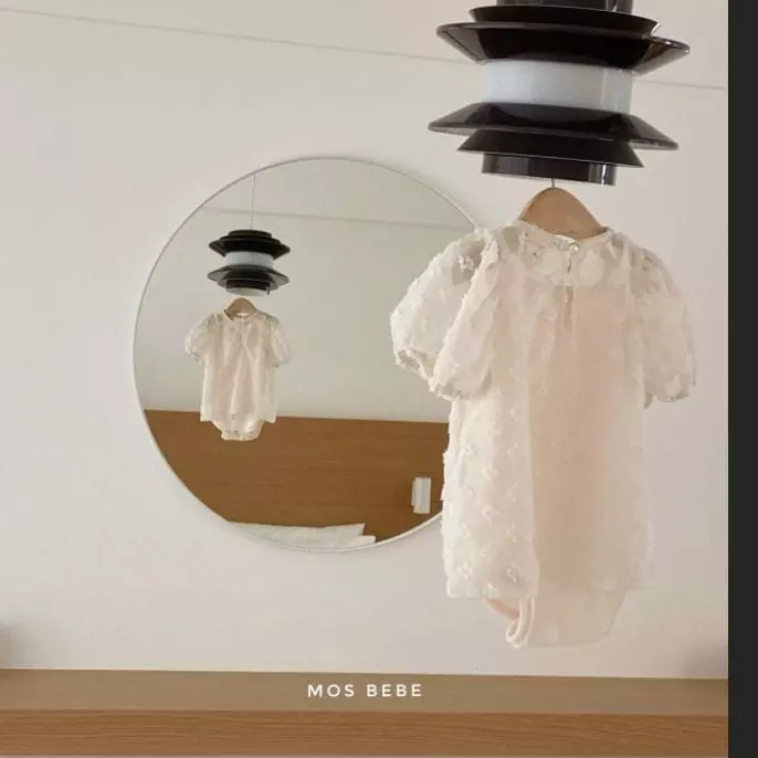 Mos Bebe - Korean Baby Fashion - #babyoutfit - Juliet Blouse Bodysuit Set - 8