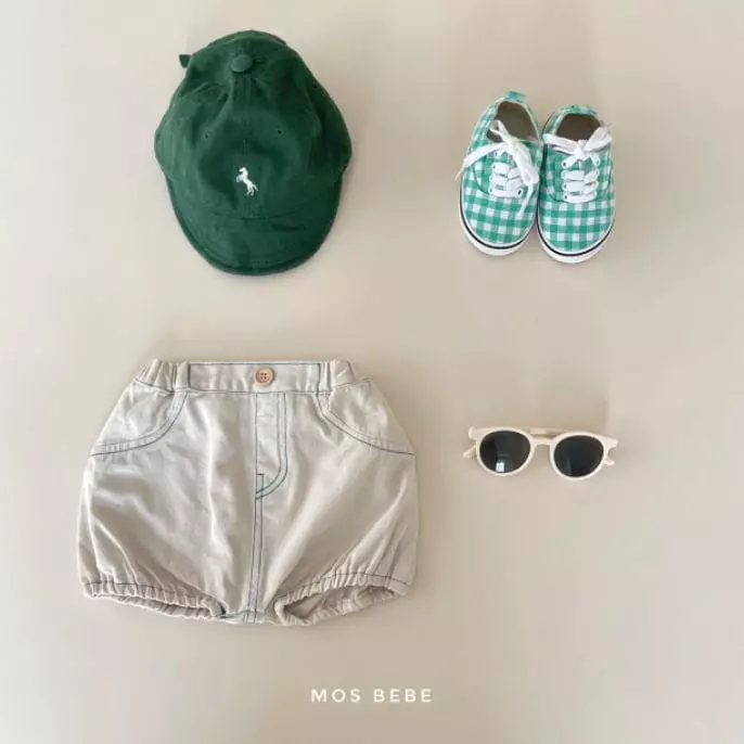 Mos Bebe - Korean Baby Fashion - #babyoutfit - Button Bloomer - 4