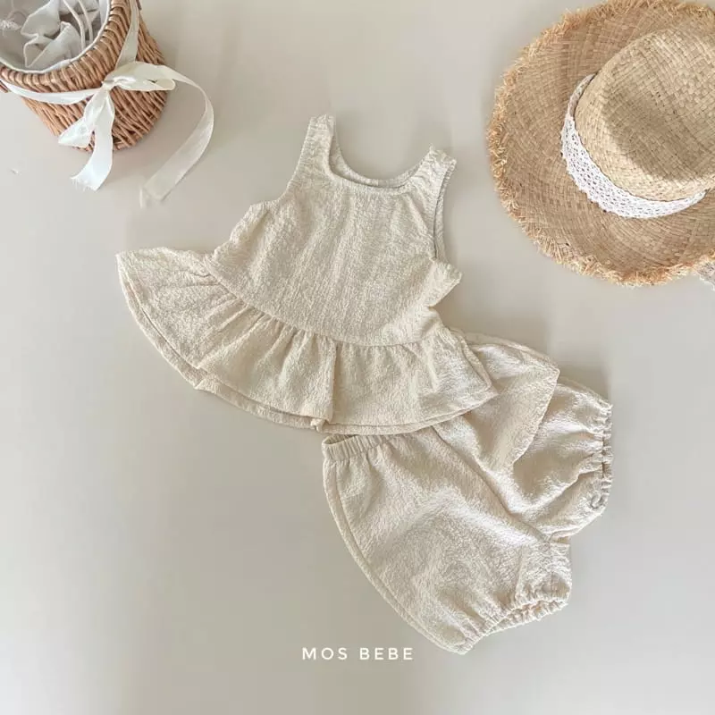 Mos Bebe - Korean Baby Fashion - #babywear - Momo Top Bottom Set - 10