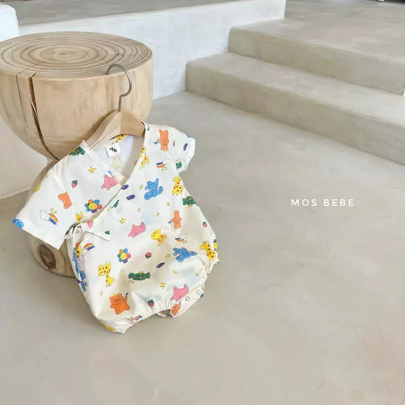 Mos Bebe - Korean Baby Fashion - #babywear - Crayon Bodysuit - 7