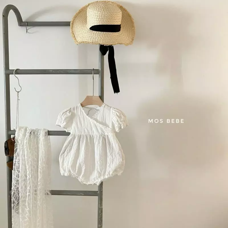 Mos Bebe - Korean Baby Fashion - #babyoutfit - Rinkle Bodysuit - 4