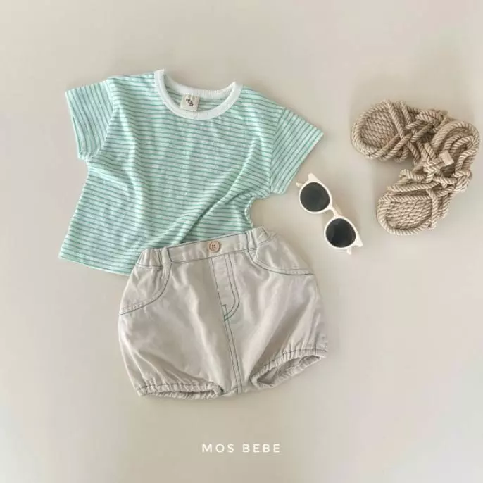 Mos Bebe - Korean Baby Fashion - #babywear - Button Bloomer - 5