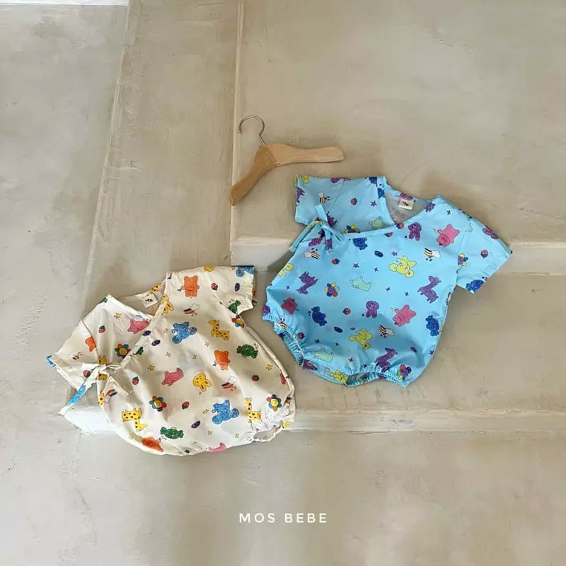 Mos Bebe - Korean Baby Fashion - #onlinebabyshop - Crayon Bodysuit - 9