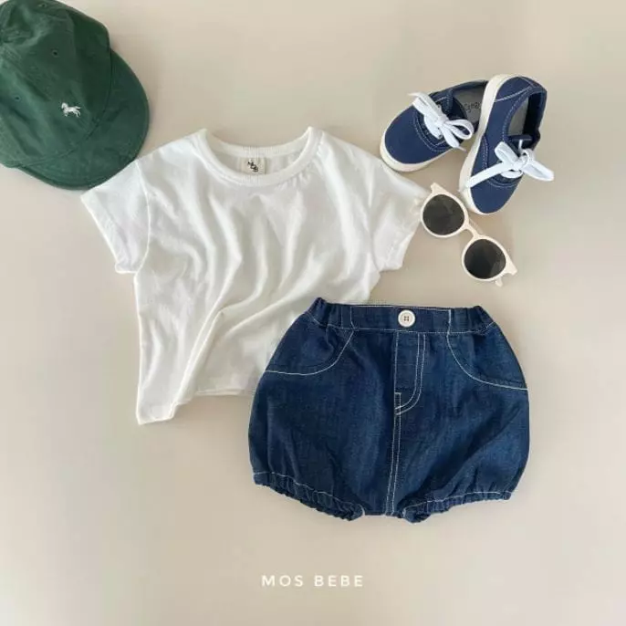 Mos Bebe - Korean Baby Fashion - #onlinebabyshop - Button Bloomer - 7