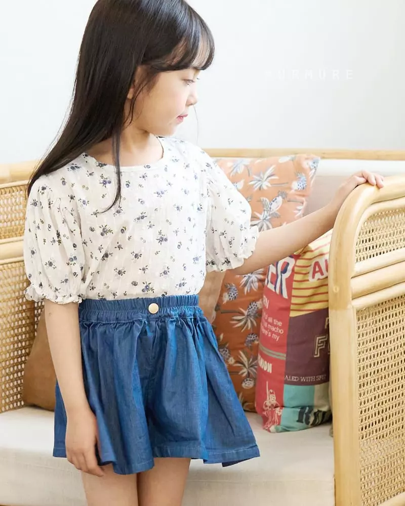 Murmure - Korean Children Fashion - #childrensboutique - Eyelet Blouse - 7