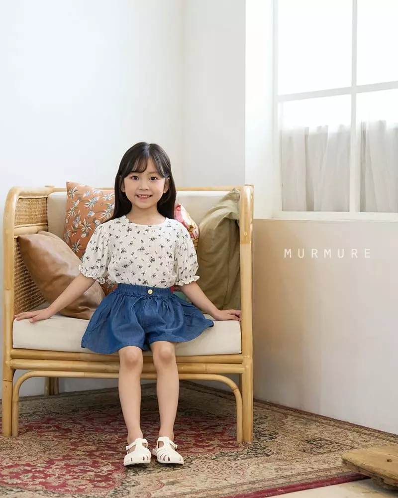 Murmure - Korean Children Fashion - #fashionkids - Eyelet Blouse - 10