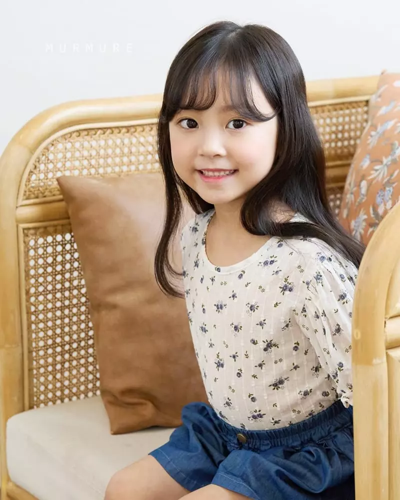 Murmure - Korean Children Fashion - #todddlerfashion - Eyelet Blouse - 3