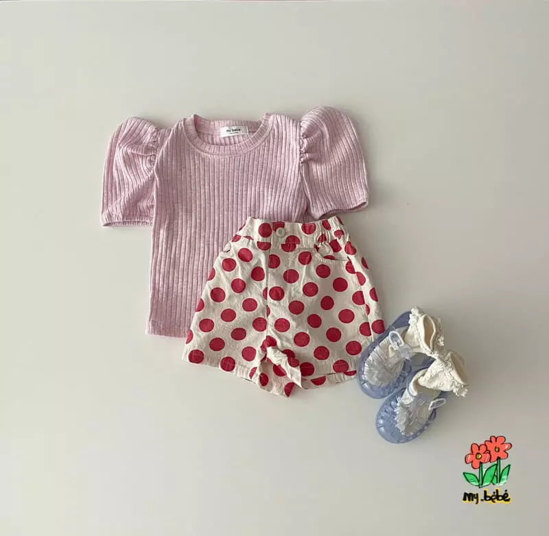 My Bebe - Korean Children Fashion - #Kfashion4kids - Daily Shorts - 10