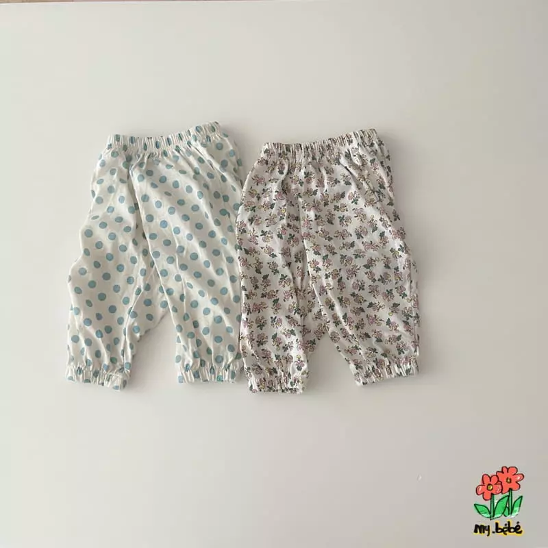 My Bebe - Korean Children Fashion - #childofig - Single Jogger Pantsw