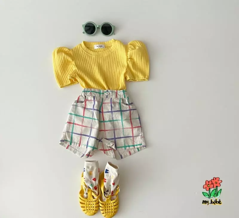 My Bebe - Korean Children Fashion - #childrensboutique - Daily Shorts - 3
