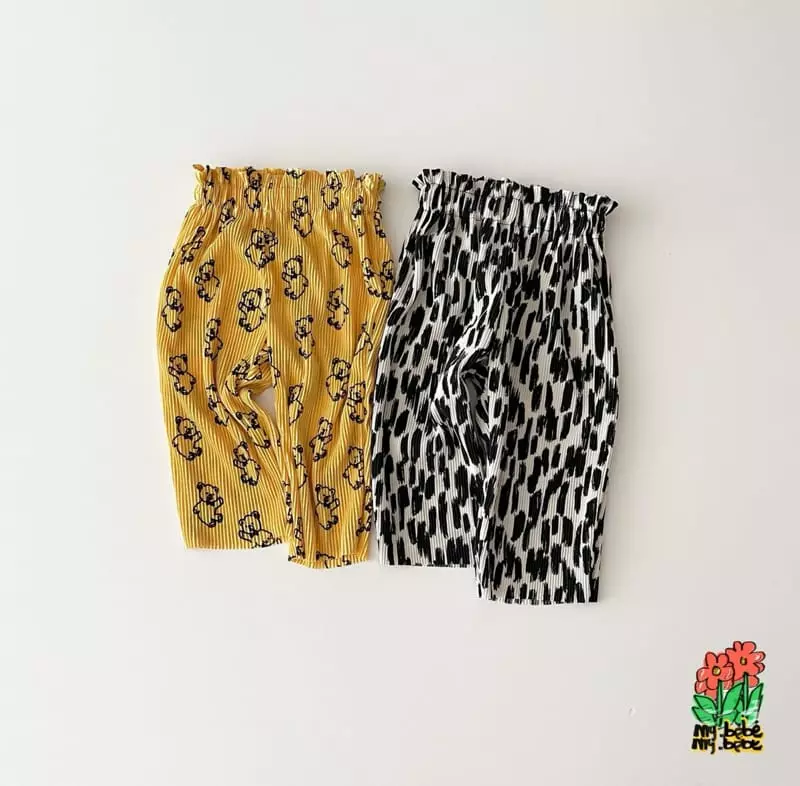 My Bebe - Korean Children Fashion - #childrensboutique - Pleats Pants