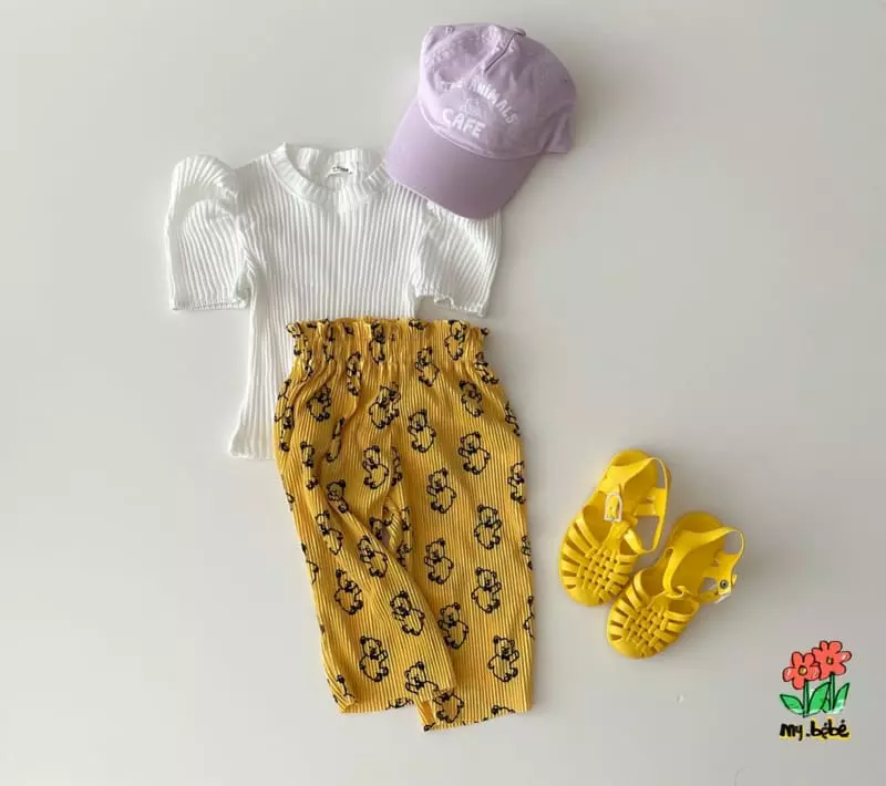 My Bebe - Korean Children Fashion - #discoveringself - Pleats Pants - 3