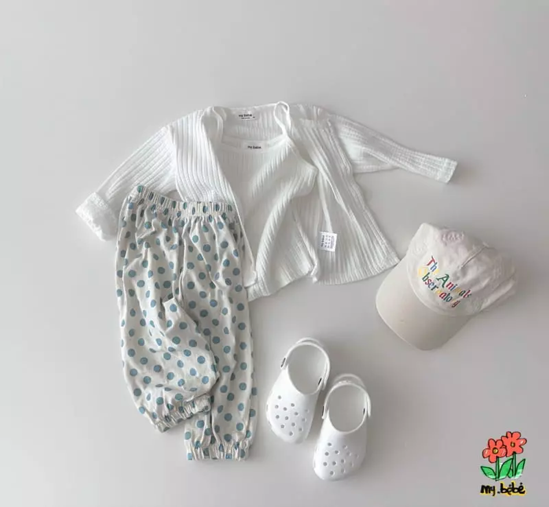 My Bebe - Korean Children Fashion - #fashionkids - Single Jogger Pantsw - 5