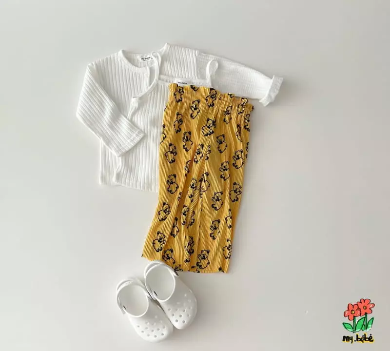 My Bebe - Korean Children Fashion - #discoveringself - Pleats Pants - 4