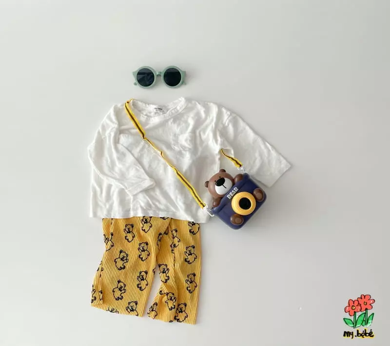 My Bebe - Korean Children Fashion - #kidsshorts - Pleats Pants - 5
