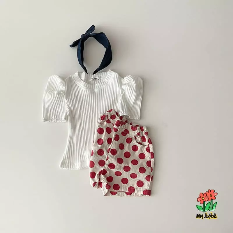 My Bebe - Korean Children Fashion - #littlefashionista - Daily Shorts - 11