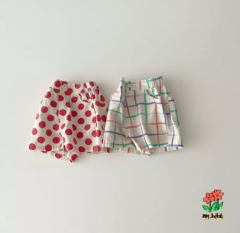 My Bebe - Korean Children Fashion - #stylishchildhood - Daily Shorts
