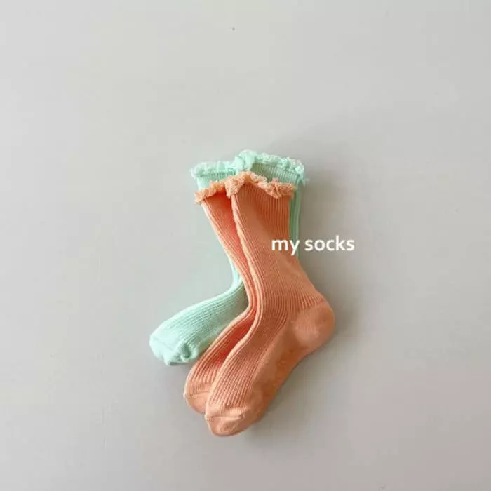 My Socks - Korean Children Fashion - #childofig - Pistachio Socks Set