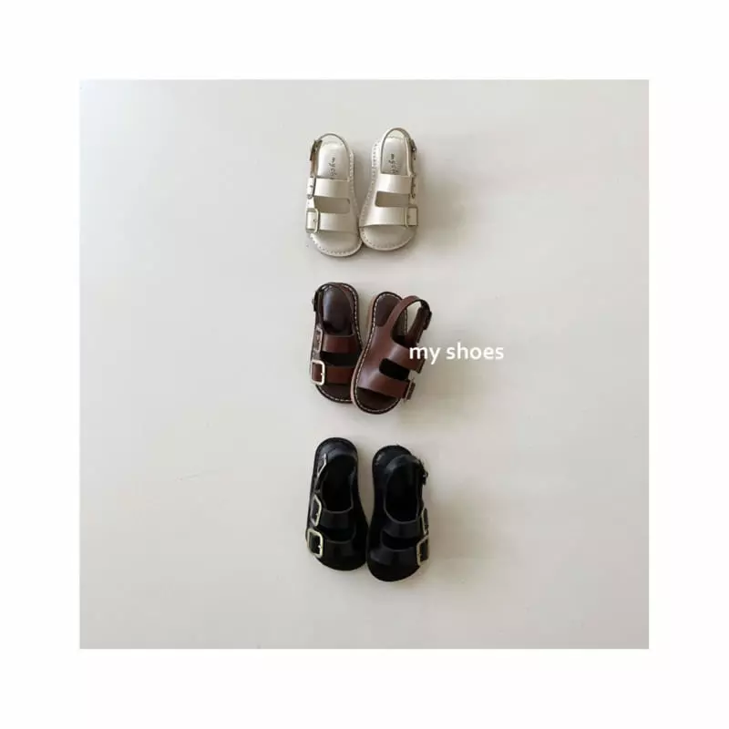 My Socks - Korean Children Fashion - #childofig - Chocolate Sandals - 9