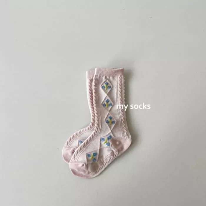 My Socks - Korean Children Fashion - #discoveringself - Green Tea Socks Set - 2