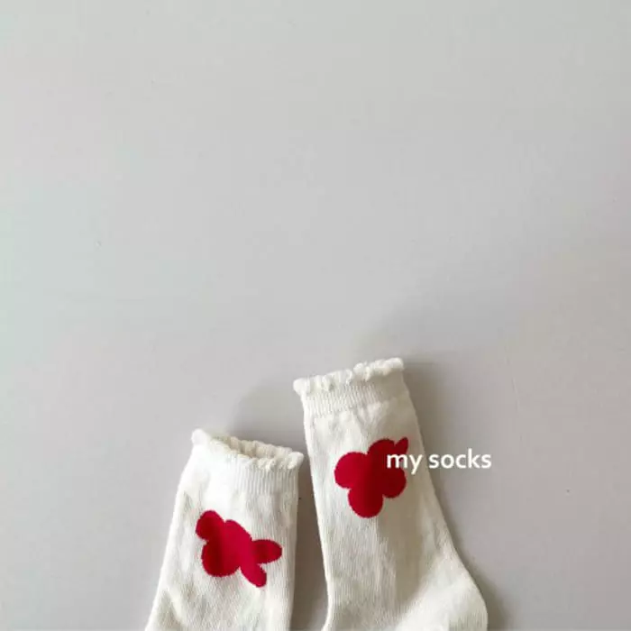 My Socks - Korean Children Fashion - #fashionkids - Cherry Socks Set - 5