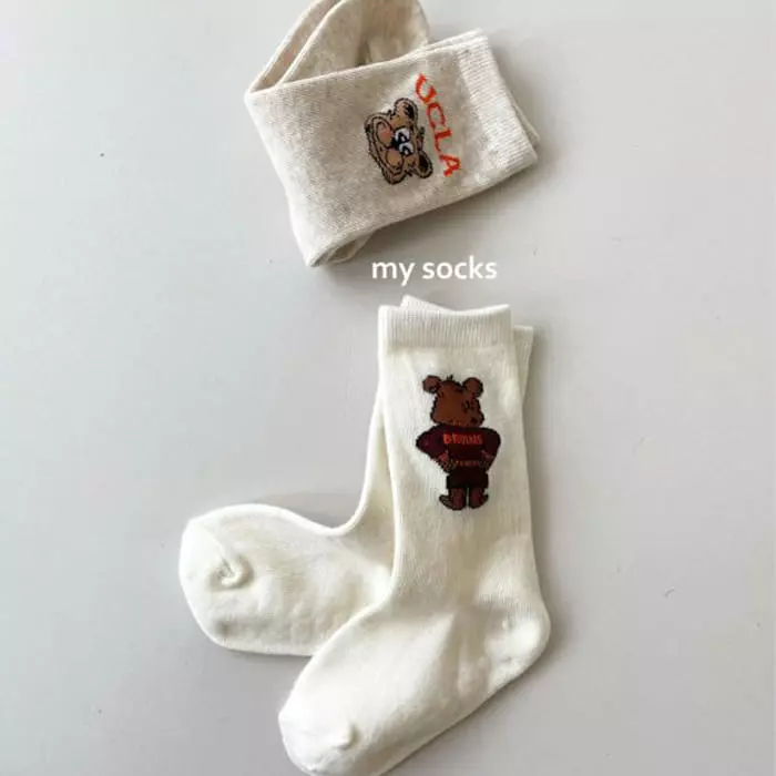 My Socks - Korean Children Fashion - #discoveringself - Babamba Socks Set - 4