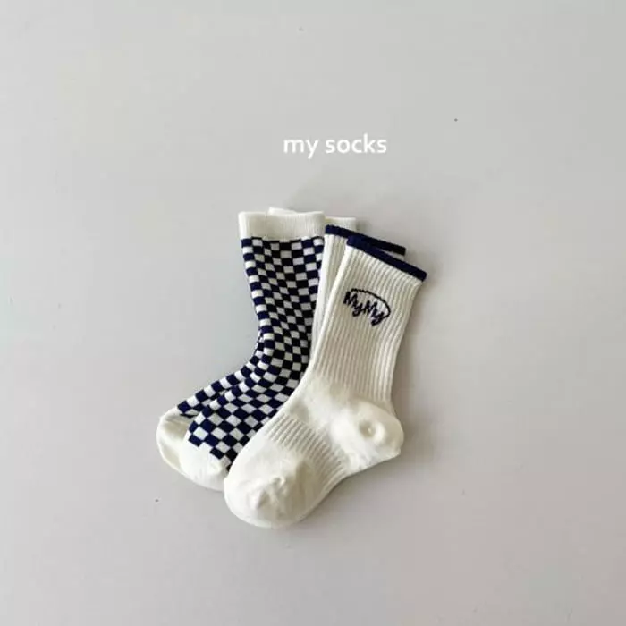 My Socks - Korean Children Fashion - #fashionkids - Cookie And Cream Sock Set