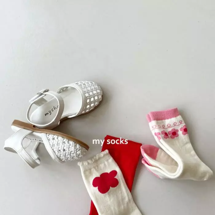 My Socks - Korean Children Fashion - #kidsshorts - Cherry Socks Set - 6