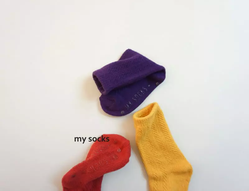My Socks - Korean Children Fashion - #kidsshorts - Art Socks
