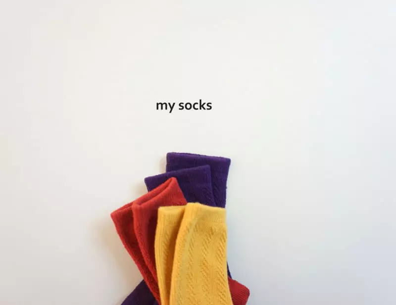 My Socks - Korean Children Fashion - #kidsstore - Art Socks - 2