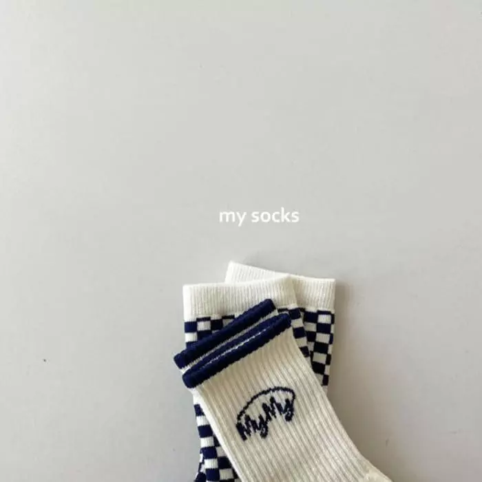 My Socks - Korean Children Fashion - #kidsstore - Cookie And Cream Sock Set - 4