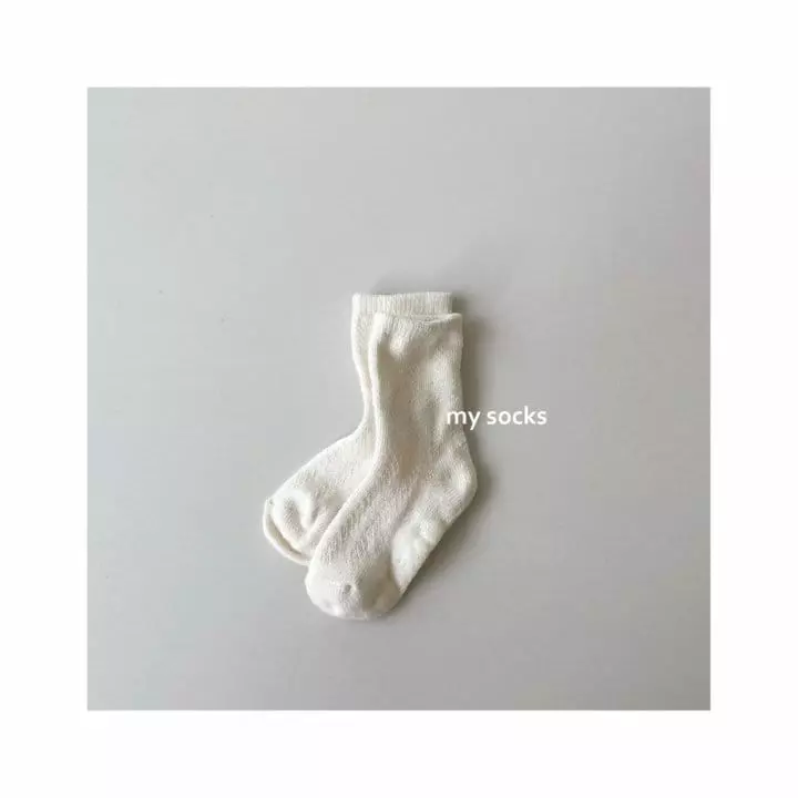 My Socks - Korean Children Fashion - #kidzfashiontrend - Olive Socks - 2