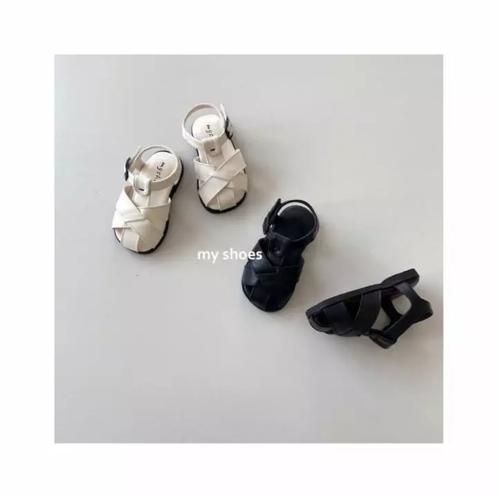 My Socks - Korean Children Fashion - #littlefashionista - Oreo Sandals