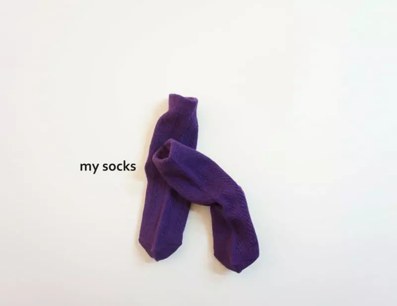 My Socks - Korean Children Fashion - #littlefashionista - Art Socks - 5