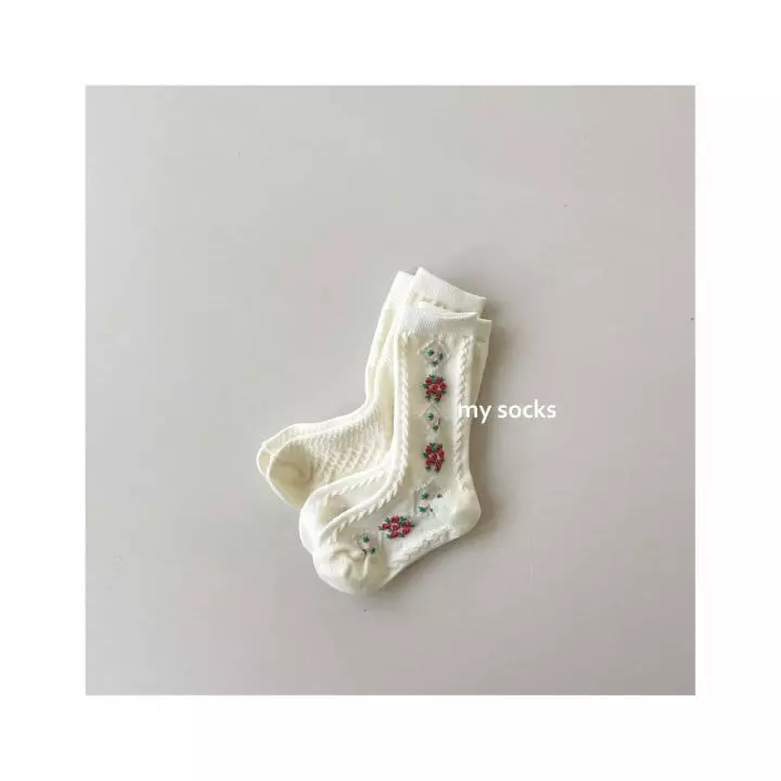 My Socks - Korean Children Fashion - #magicofchildhood - Double Biyarn Socks Set
