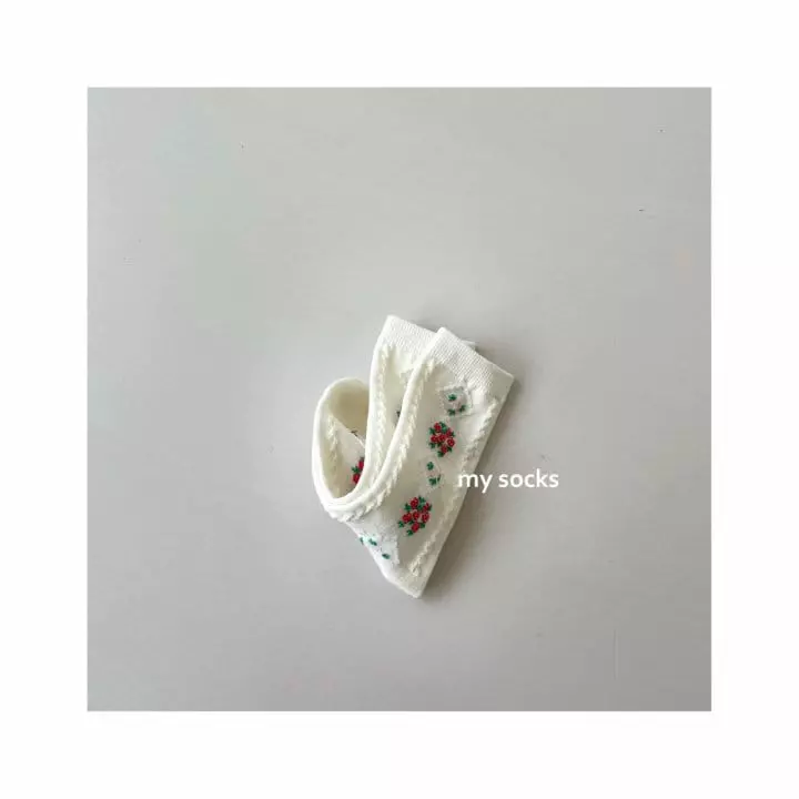 My Socks - Korean Children Fashion - #minifashionista - Double Biyarn Socks Set - 2