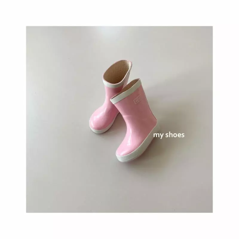 My Socks - Korean Children Fashion - #minifashionista - My Rain Boots - 4