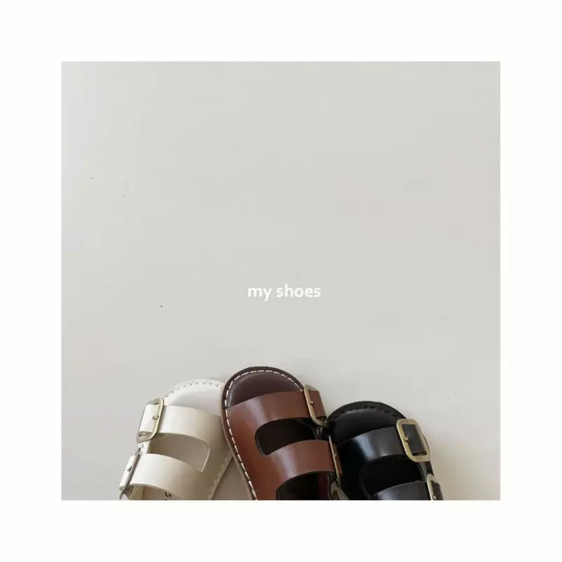 My Socks - Korean Children Fashion - #stylishchildhood - Chocolate Sandals - 8