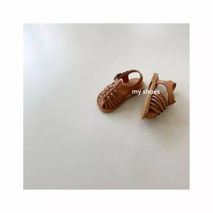 My Socks - Korean Children Fashion - #prettylittlegirls - Walnut Sandals - 4