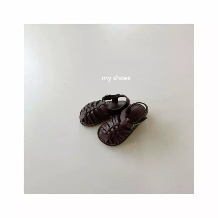 My Socks - Korean Children Fashion - #toddlerclothing - Walnut Sandals - 5