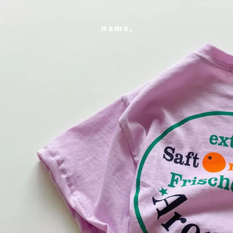 NAMS - Korean Children Fashion - #Kfashion4kids - Orange Box Tee - 9