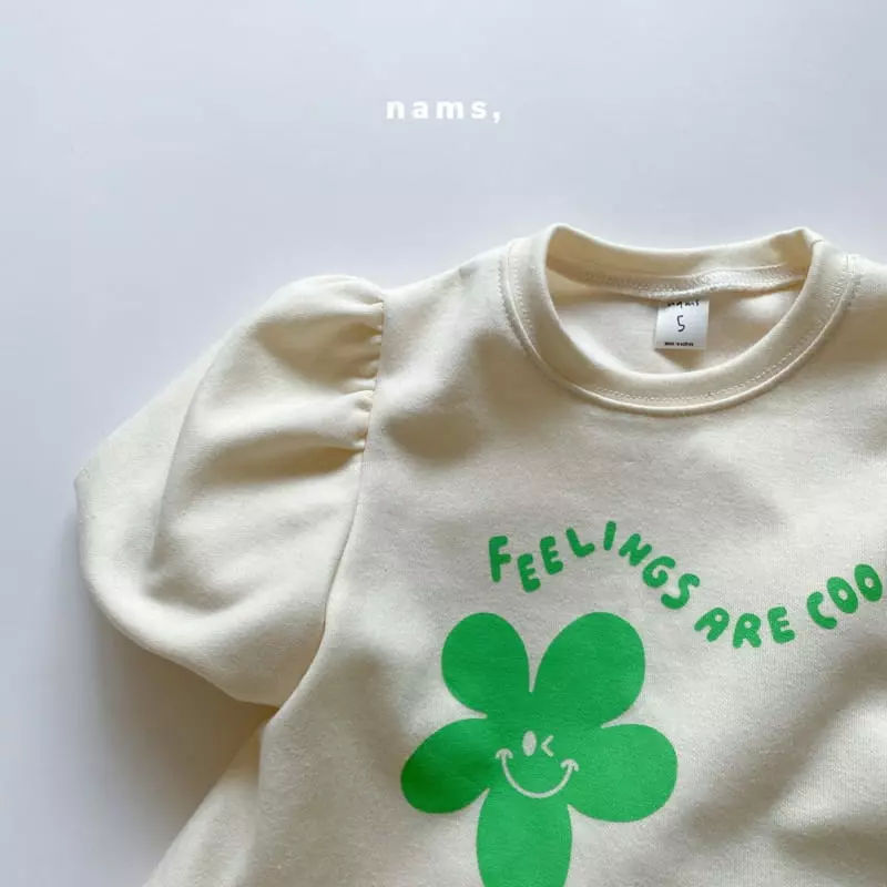 NAMS - Korean Children Fashion - #childofig - Feeling Flower Top Bottom Set - 5
