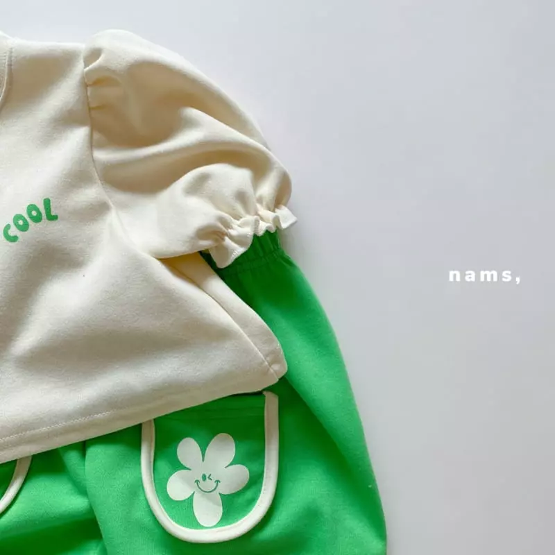 NAMS - Korean Children Fashion - #childrensboutique - Feeling Flower Top Bottom Set - 6